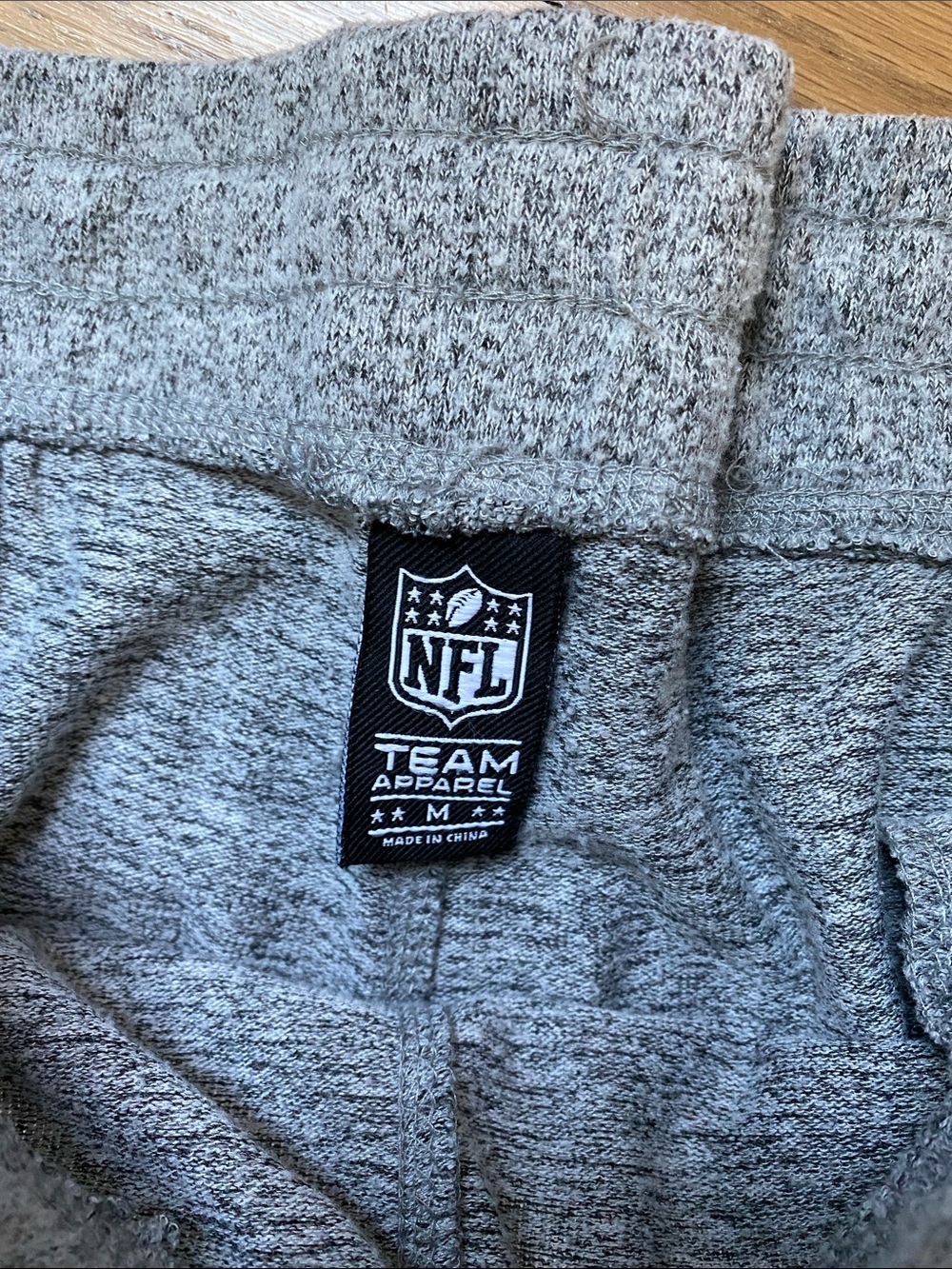 NFL M Philadelphia Eagles Gray Heather Team Apparel Sweatpants - Picture 3 of 7